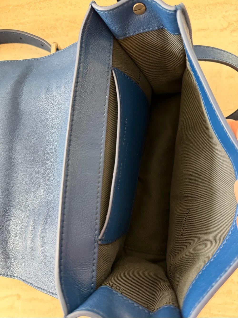 Proenza Schouler Navy Blue PS1 Mini Satchel Crossbody - Picture 5 of 6